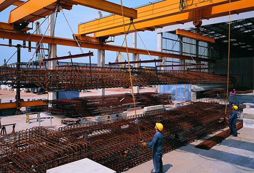 The construction site